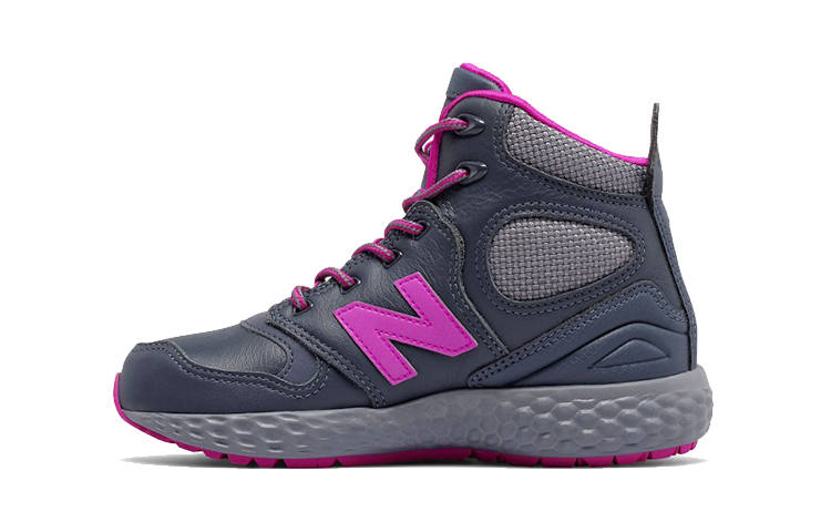 New Balance New Balance NB Fresh Foam Parado High top Running Shoes Blue Pink Children Aged 3 7 Years Old