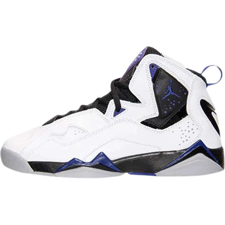 Jordan Jordan True Flight Leather Mid top Basketball Shoes White Unisex