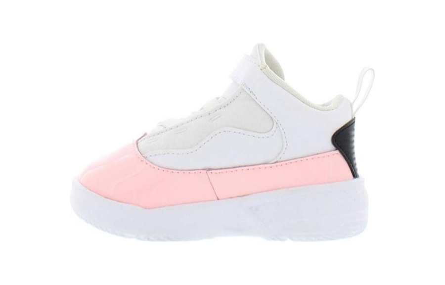 Jordan Jordan Max Aura 2 Cushioning, Wear Resistant Mid top Toddler Shoes White Pink Infant And Toddler