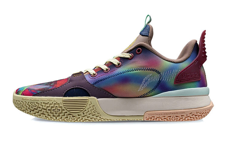 Li-Ning Li Ning All City 10 Youth Edition Magic Low top Performance Basketball Shoes Dusk Purple
