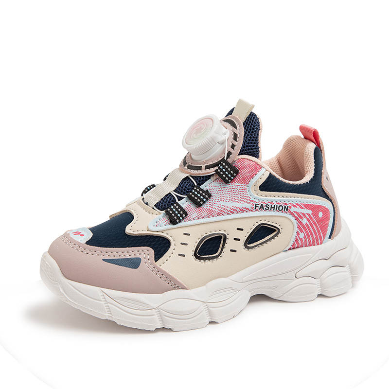 SUPEREDGE Trendy Design Knob Men's And Women's Kids' Shoes Fashion Versatile Comfortable Low top Kids Lifestyle Shoes