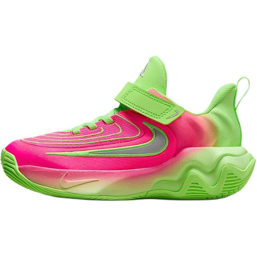 Nike Nike Giannis Immortality 4 Cushioning, Wear Resistant Low top Kids Lifestyle Shoes Pink Green Kids'