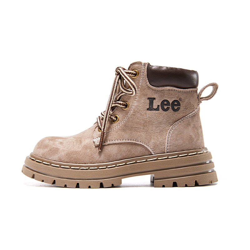 LEE KIDS Synthetic Leather Abrasion Resistant And Anti Kick High top Boots Kids'