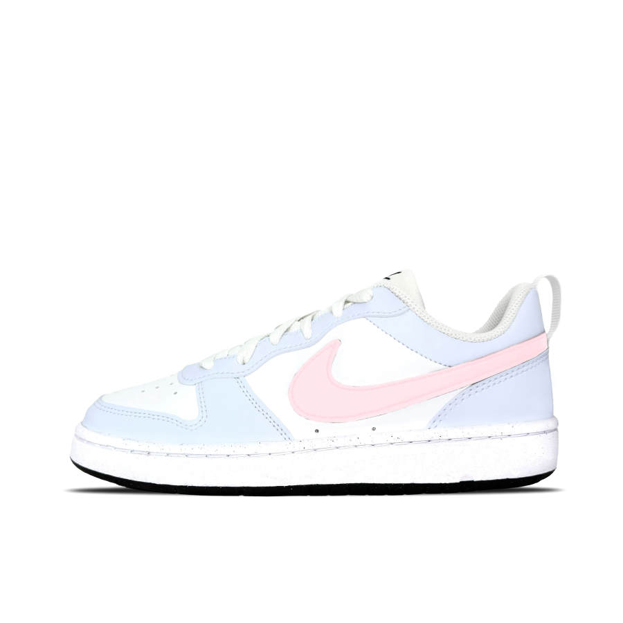 Nike Nike Court Borough Morning Glow Creation, Summer Heat Synthetic Leather Slip Resistant Cushioning Abrasion Resistant
