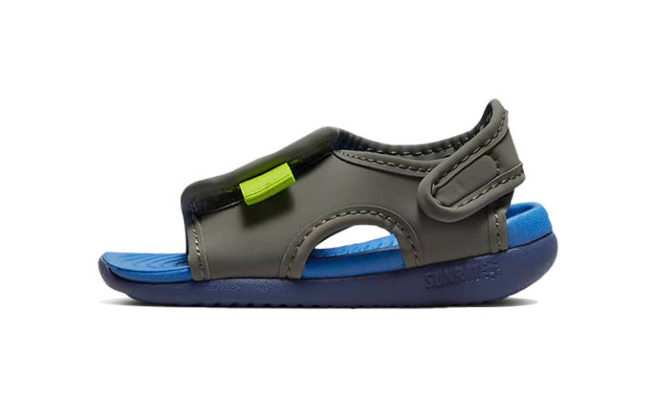 Nike Nike Sunray Adjust 5 V2 Mid top Toddler Shoes Green Blue Infant And Toddler