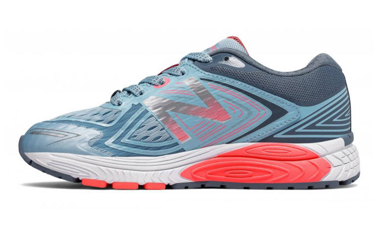 New Balance New Balance Comfortable Cushioning Abrasion Resistant Breathable Low top Kids' Running Shoes Blue Gray Kids'