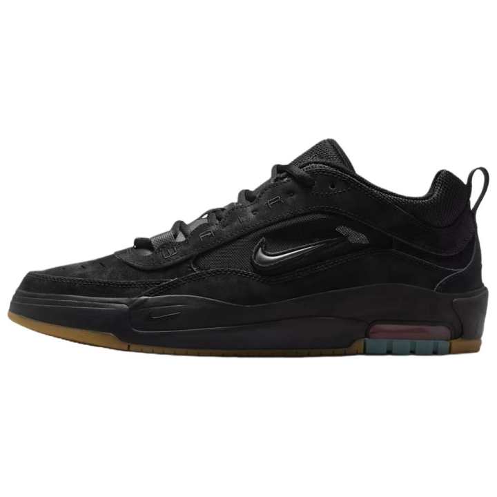 Nike Nike Air Max Ishod Abrasion Resistant Abrasion Resistant Skateboard Shoes Men's Black