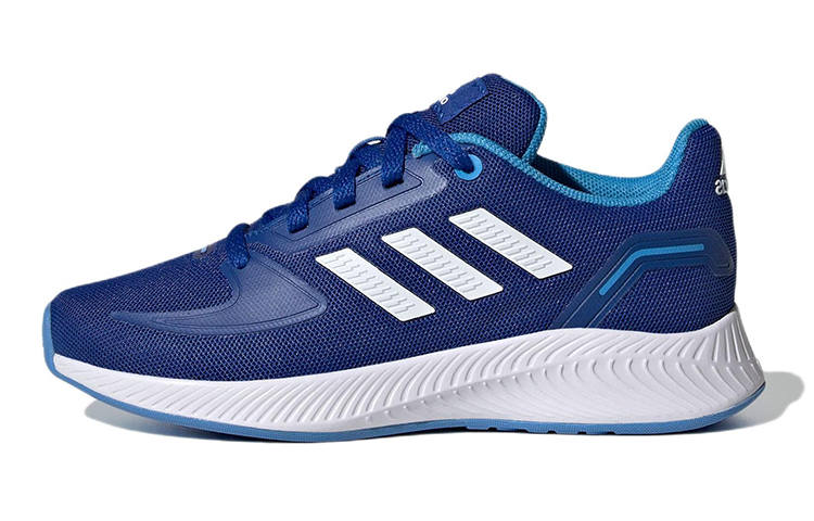 Adidas Adidas Core Faito K Abrasion Resistant Breathable Abrasion Resistant Breathable Low top Kids' Running Shoes Blue Kids'