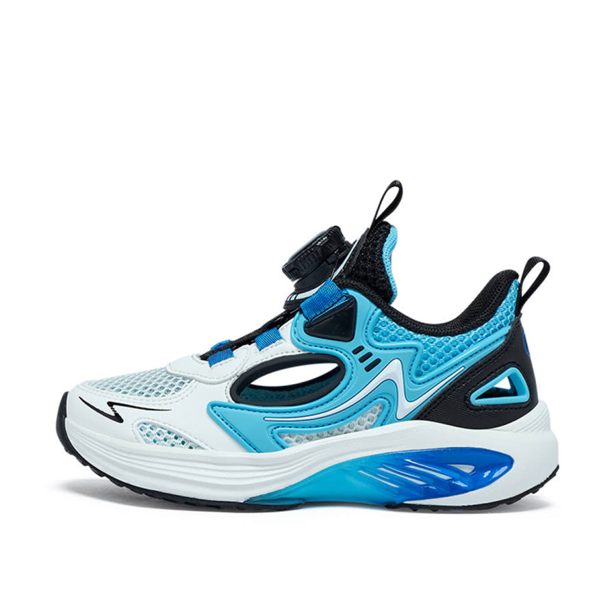BIG WASP Textile, Synthetic Leather Rebound Breathable Lightweight Cushioning Low top Casual Shoes Kids'