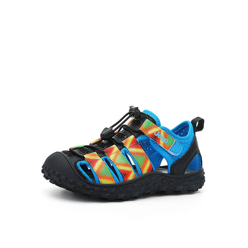 Jeep Children's Sandals Blue Black Kids'