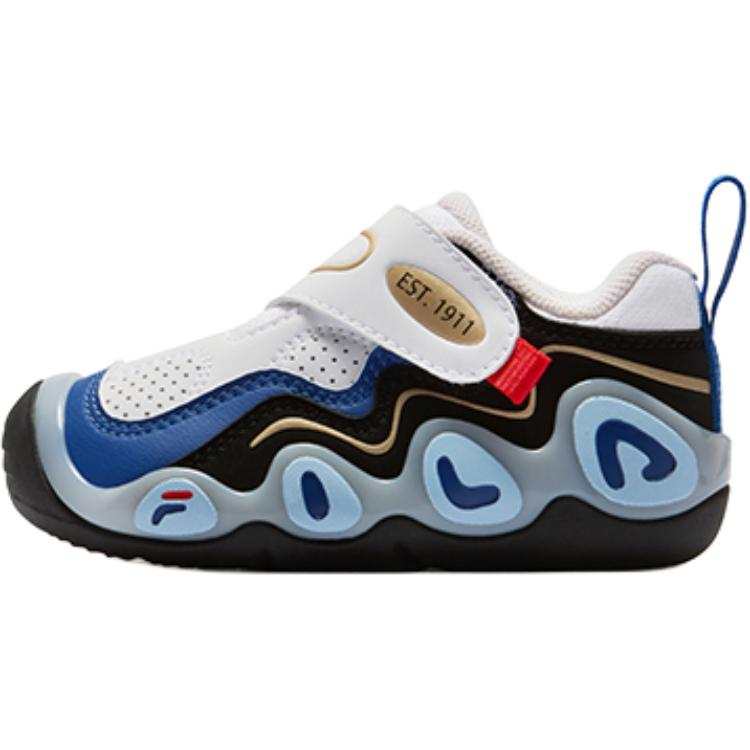 FILA KIDS PENGUIN STEP Synthetic Leather, Textile Soft And Comfortable Low top Toddler Shoes Infant And Toddler