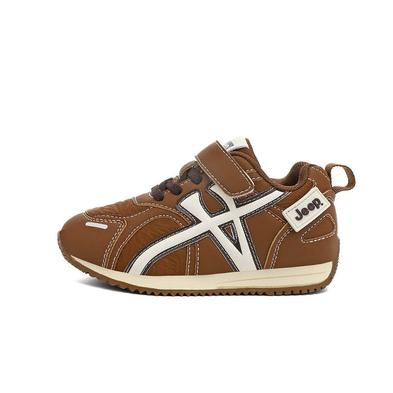 Jeep Running Collection Low top Casual Shoes Luxury Brown Kids'