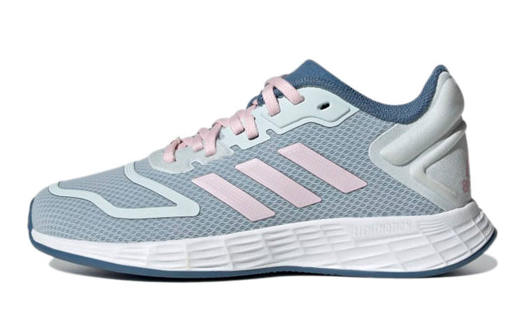 Adidas Adidas Duramo 10 Comfortable Abrasion Resistant Low top Kids' Running Shoes Blue Pink Kids'