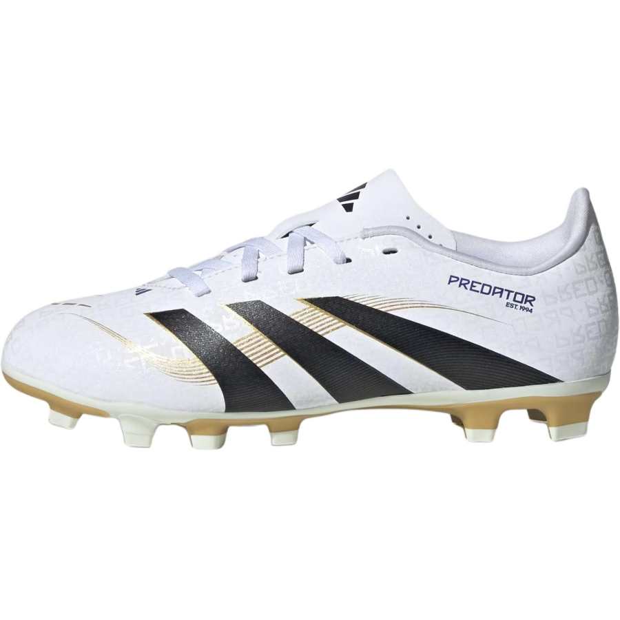 Adidas Adidas Predator CLUB Low top Kids' Soccer Shoes White Black Gold Kids'