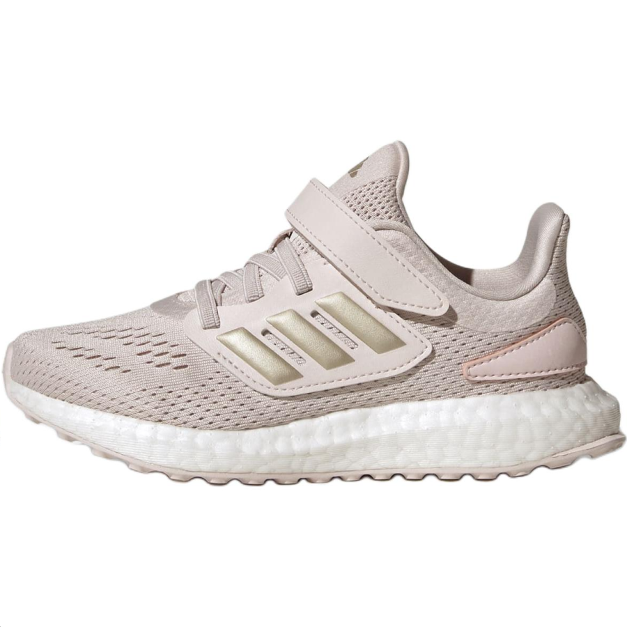 Adidas Adidas Pureboost Slip Resistant Abrasion Resistant Low top Kids' Running Shoes Pink Kids'