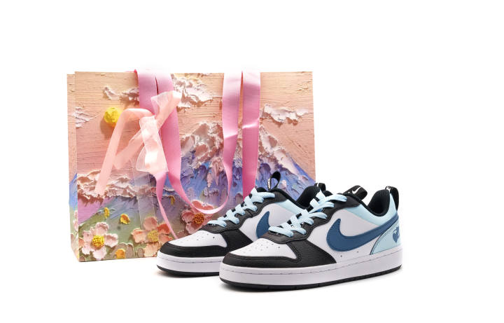 Nike Nike Court Borough Low 2 Leather Slip Resistant Abrasion Resistant Slip Resistant Abrasion Resistant Low top