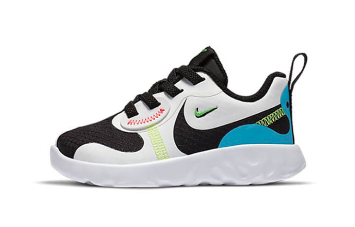 Nike Nike Renew Lucent 2 Low top Toddler Shoes Black White Blue Infant And Toddler