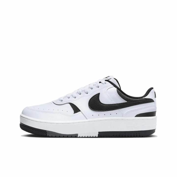 Nike Nike Gamma Force Leather Low top Casual Shoes Black White Unisex
