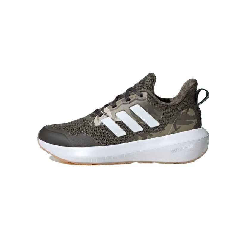 Adidas Adidas Fortarun 2.0 Comfortable Breathable Cushioning Low top Kids' Running Shoes Olive Kids'