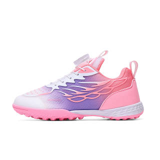 QIUTEXIONG Abrasion Resistant Breathable Abrasion Resistant Breathable Low top Soccer Shoes Kids'