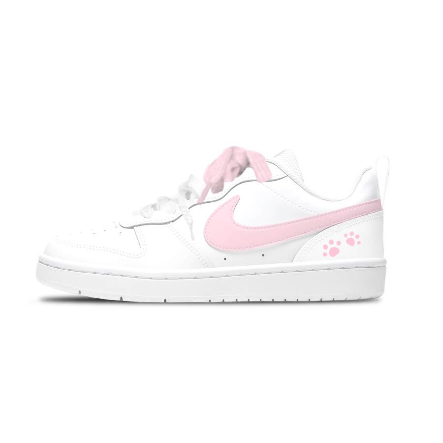Nike Nike Court Borough Low 2 Leather Slip Resistant Abrasion Resistant Low top Kids' Skateboarding Shoes Unisex