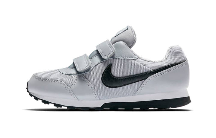 Nike Nike MD Runner 2 Low top Kids' Running Shoes Gray Black Children Aged 3 7 Years Old