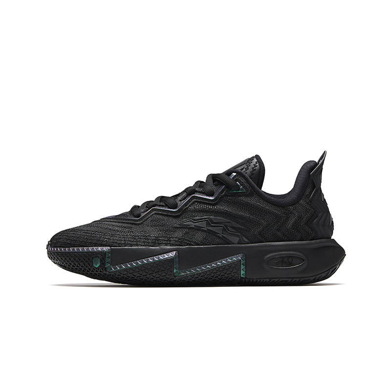 Antakids KAI 2 Irving 2 Black Warrior Youth Edition Low top Basketball Shoes Black Teenagers
