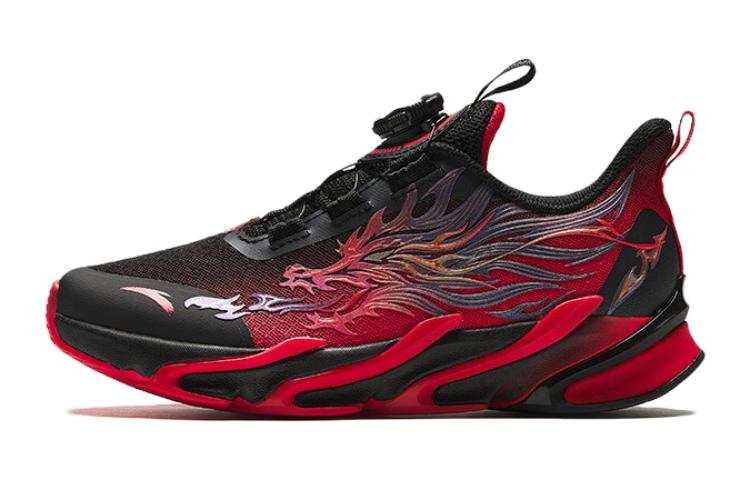 Antakids Chiyan Comfortable Round Toe Low top Running Shoes Red Teenagers