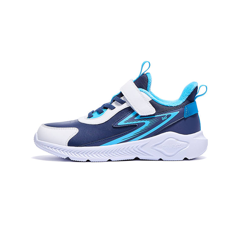 361°KIDS Anti Slip Wear Resistant Low Top Kids' Running Shoes Blue White