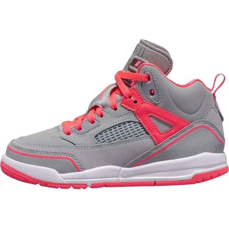 Jordan Jordan Spizike Abrasion Resistant Mid top Children's Basketball Shoes Gray Red Kids'