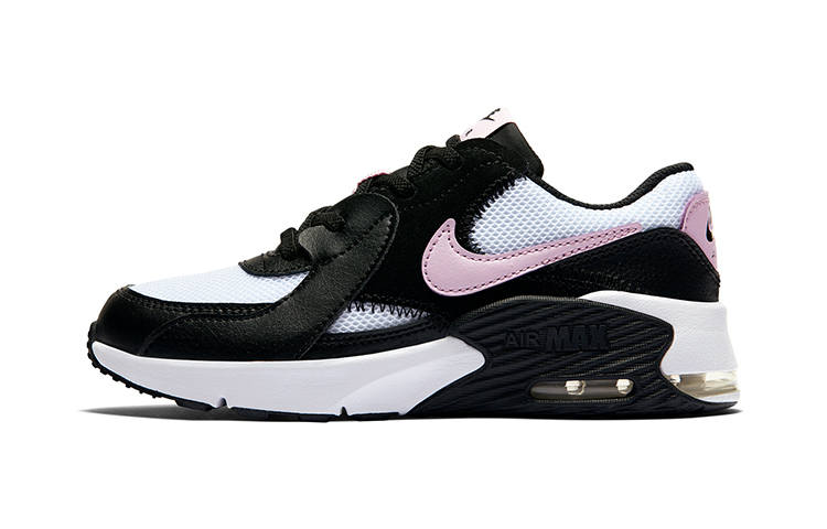 Nike Nike Air Max Excee Kids Lifestyle Shoes Black White Pink Children Aged 3 7 Years Old
