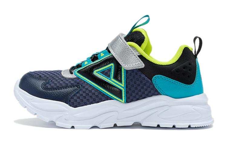 PEAK Lightweight Cushioning Low top Kids Lifestyle Shoes Dark Blue Teenagers