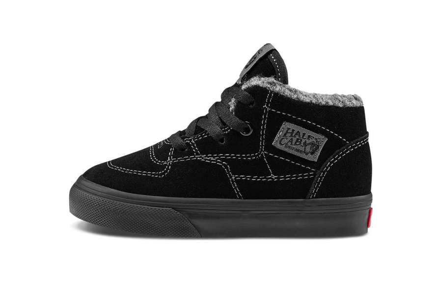 Vans Vans Half Cab Toddler 'Sherpa - Black'