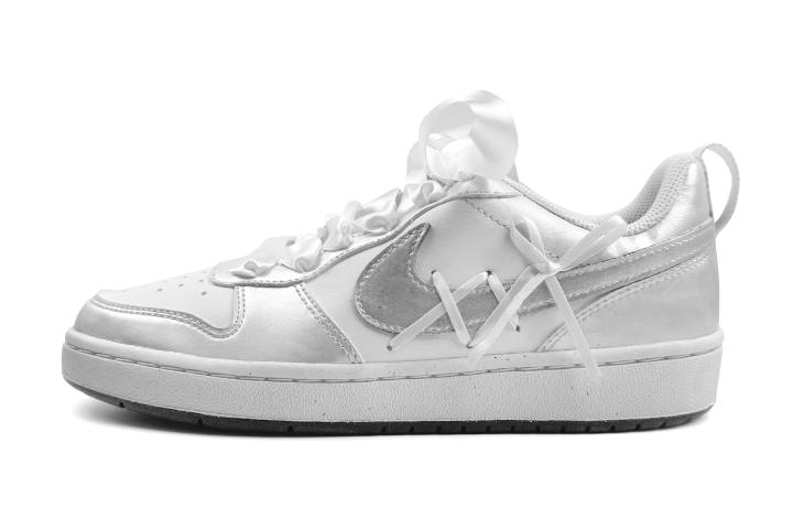 Nike Nike Court Borough Dreamy Ballet Synthetic Leather Abrasion Resistant Abrasion Resistant Low top