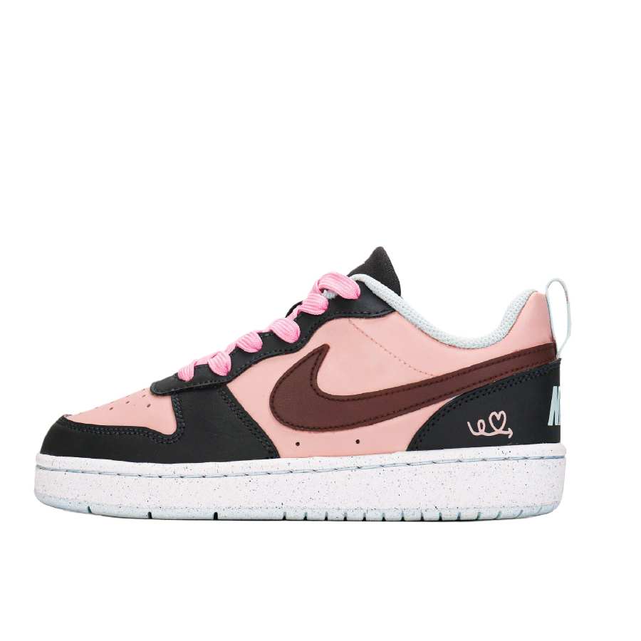 Nike Nike Court Borough Mouldy Chestnut Slip Resistant Abrasion Resistant Slip Resistant Abrasion Resistant Low top