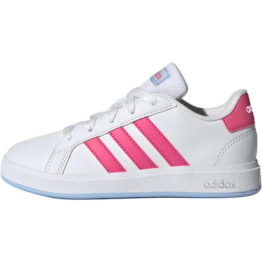 Adidas Adidas GRAND COURT Low top Kids' Training Shoes White Pink Kids'