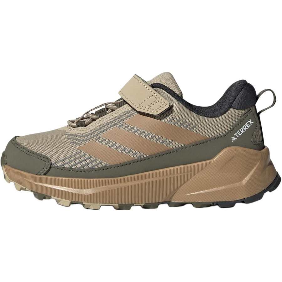 Adidas Adidas TERREX TRAILMAKER 2.0 Abrasion Resistant Low top Kids' Outdoor Shoes Brown Kids'
