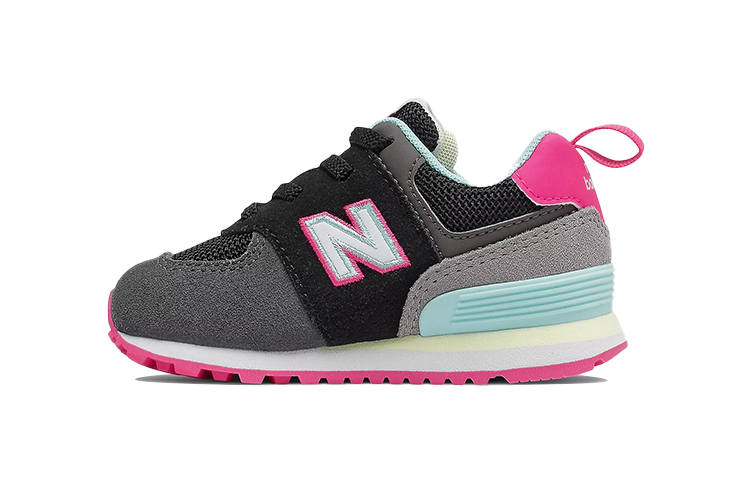 New Balance New Balance Comfortable Cushioning Abrasion Resistant Low top Toddler Shoes Black Gray Infant And Toddler