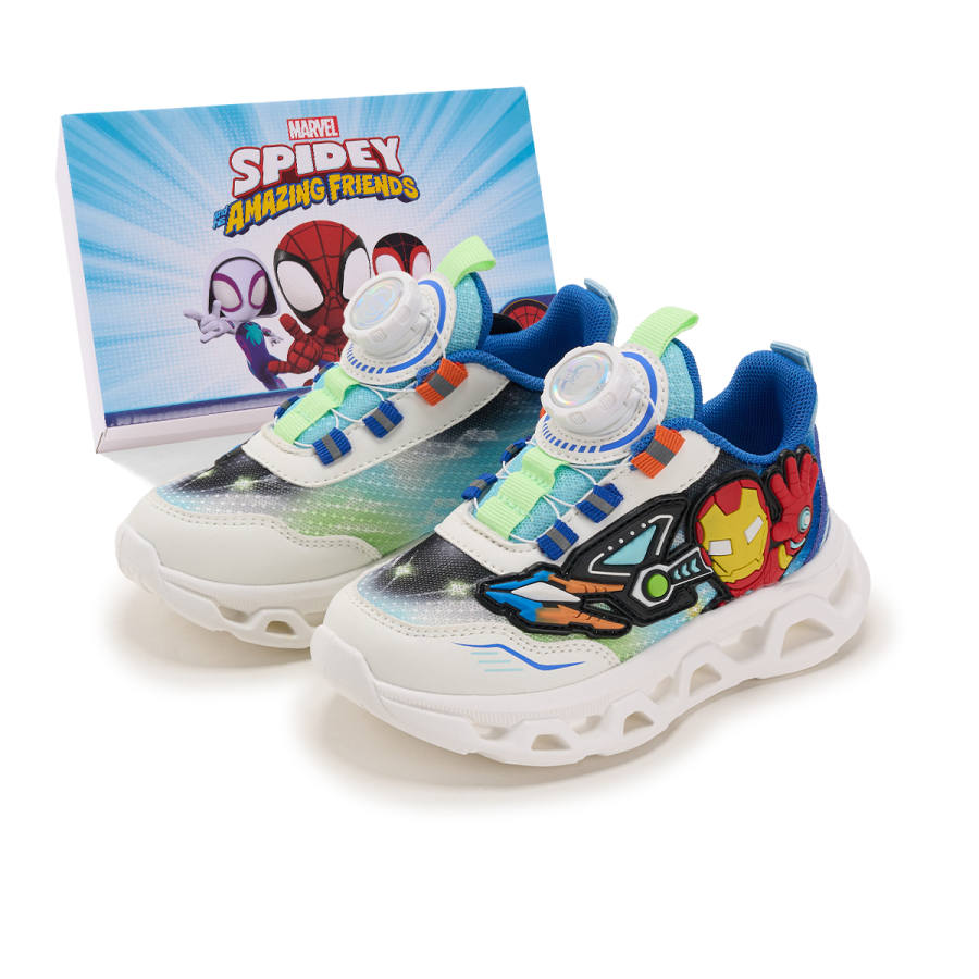 Disney Marvel Series Slip Resistant Anti Kick Cushioning Slip Resistant Anti Kick Cushioning Low top