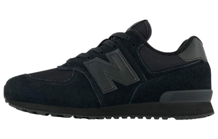 New Balance New Balance 574 Big Kid 'Core Pack Black'