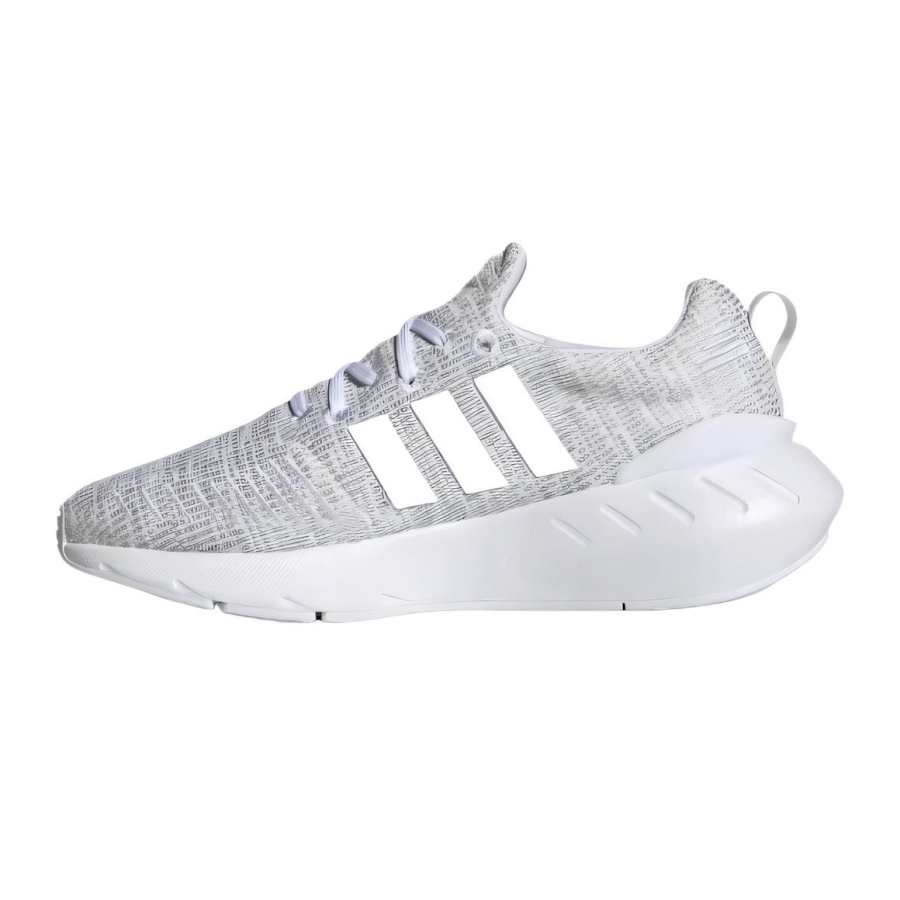 Adidas Adidas Fabric Breathable Moisture Wicking Low top Kids' Outdoor Shoes White Teenagers