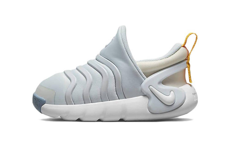 Nike Nike Dynamo GO Flyease Caterpillar Low top Sports Casual Shoes Gray Blue Infant And Toddler