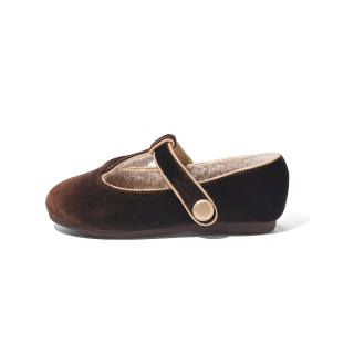 ABCdoukids Fleece Lined Thermal, Comfortable Classic Low top Kids' Leather Shoes Kids'