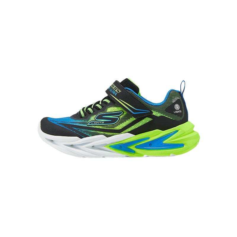 Skechers Kids Synthetic Leather Kids Lifestyle Shoes Black Children Aged 3 7 Years Old