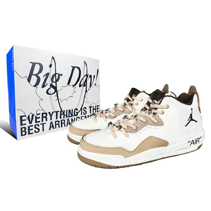 Jordan Jordan Courtside 23 Slip Resistant Cushioning Abrasion Resistant Slip Resistant Cushioning Abrasion Resistant Mid top