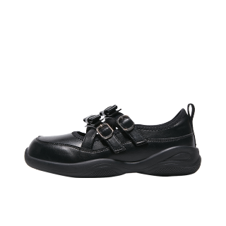 YeeHoO Synthetic Leather, Textile Slip Resistant Low top Kids' Leather Shoes Kids'