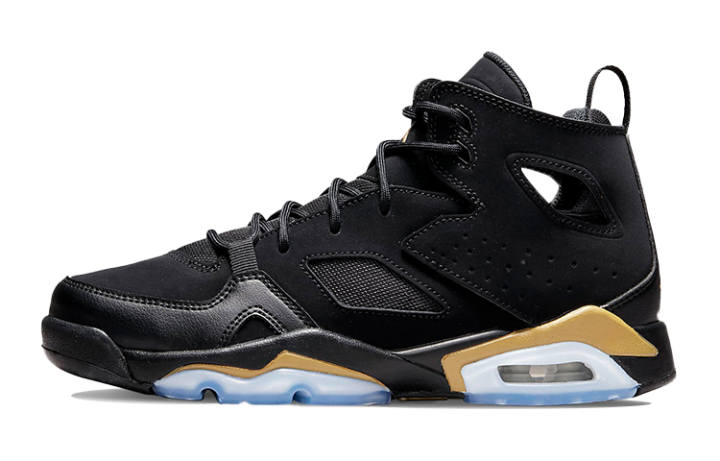 Jordan Air Jordan Flight Club 91 'Black Metallic Gold' GS