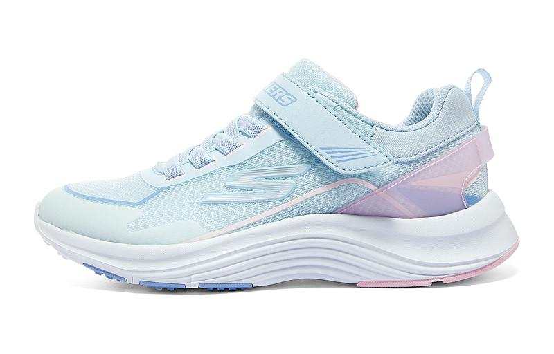 Skechers Kids Breathable Low top Kids' Running Shoes Light Blue Pink