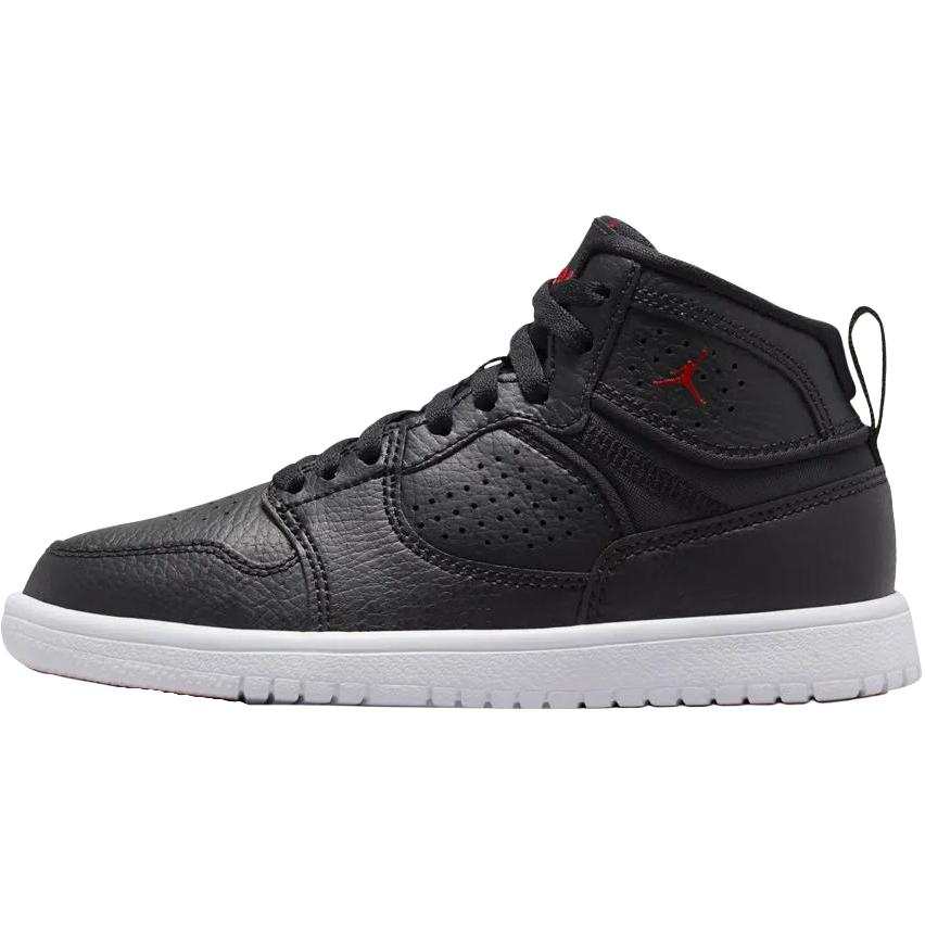 Jordan Jordan Access Leather High top Basketball Shoes Black Kids'