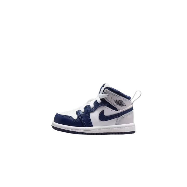 Jordan Jordan 1 Mid top Toddler Shoes Blue Infant And Toddler
